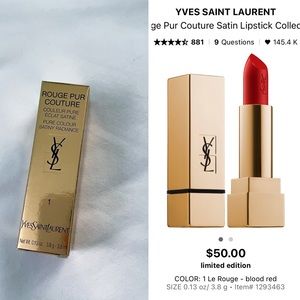 YSL #1 Lipstick (Brand New)